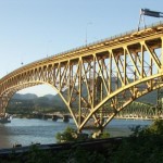 Ironworkers Memorial Bridge Vancouver BC Canada